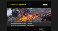 Desktop Screenshot of garlandfd.com
